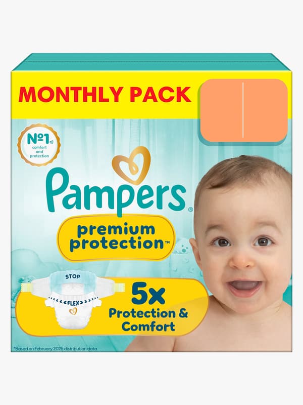 Pampers Premium Protection Blöjor, 6-10 kg