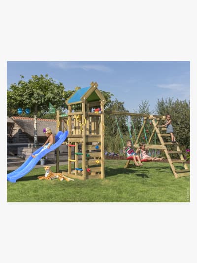 Jungle Gym Nomad Lekställning Med Klätterställning