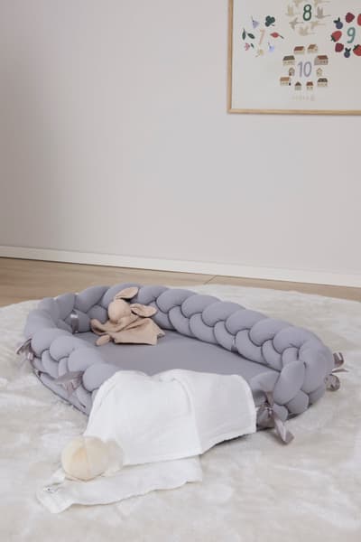 Alice & Fox ALEAH Babynest, Grå
