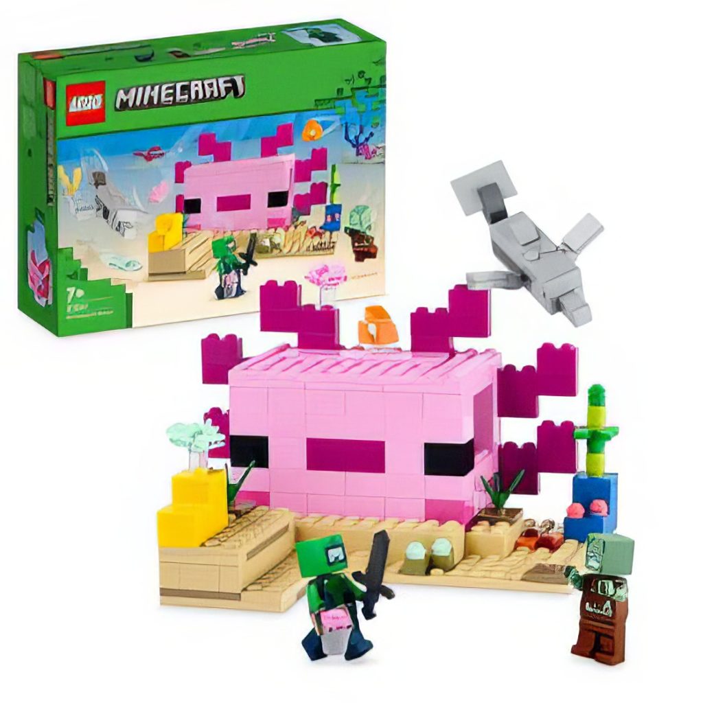 LEGO Minecraft 21247 Axolotlhuset